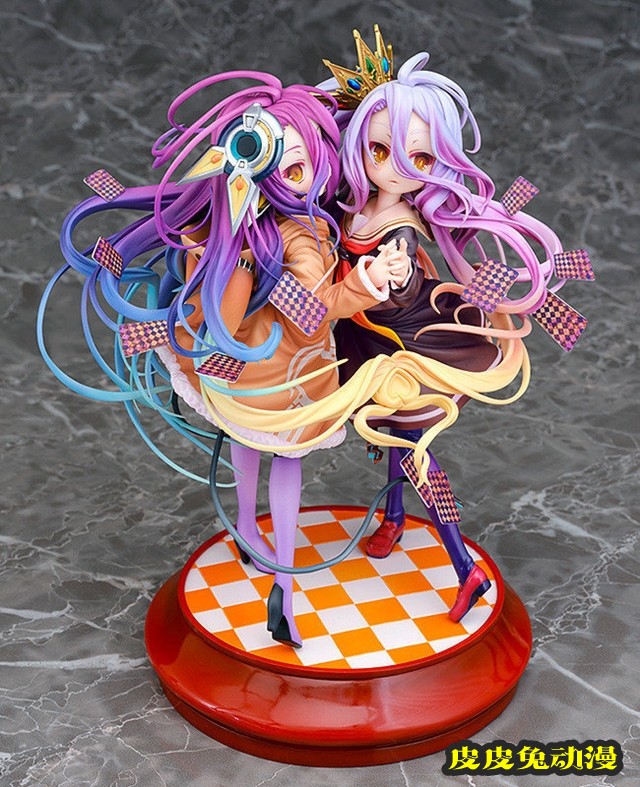 剧场版「游戏人生：零」白&amp;休比手办开订