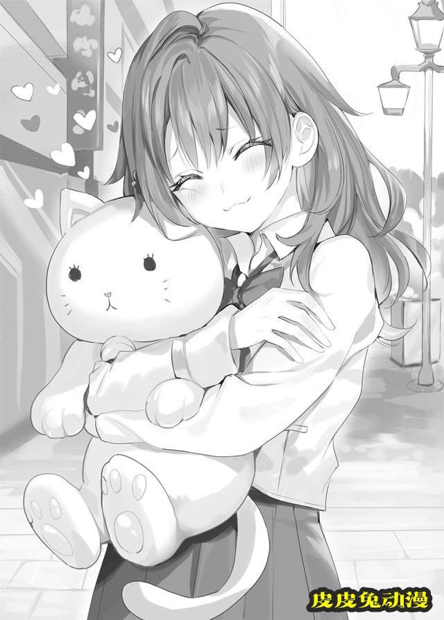 「偶尔会用俄语小声嘀咕掩饰害羞的邻桌的阿莉娅同学」官推公开新插图