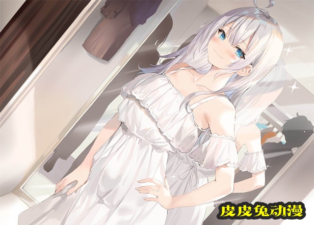 「偶尔会用俄语小声嘀咕掩饰害羞的邻桌的阿莉娅同学」官推公开新插图