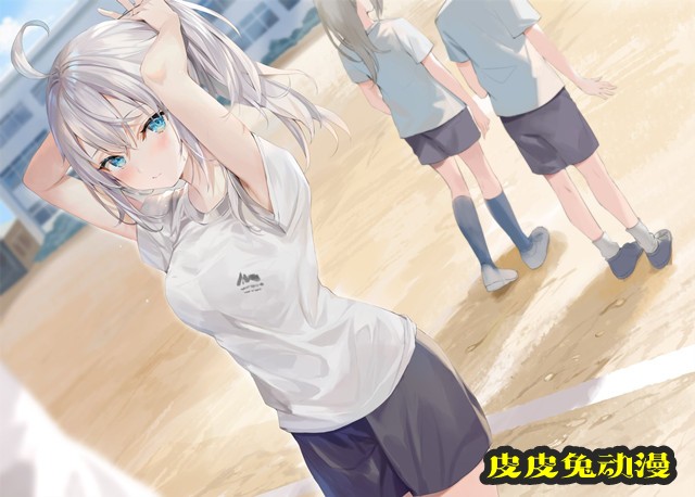 「偶尔会用俄语小声嘀咕掩饰害羞的邻桌的阿莉娅同学」官推公开新插图