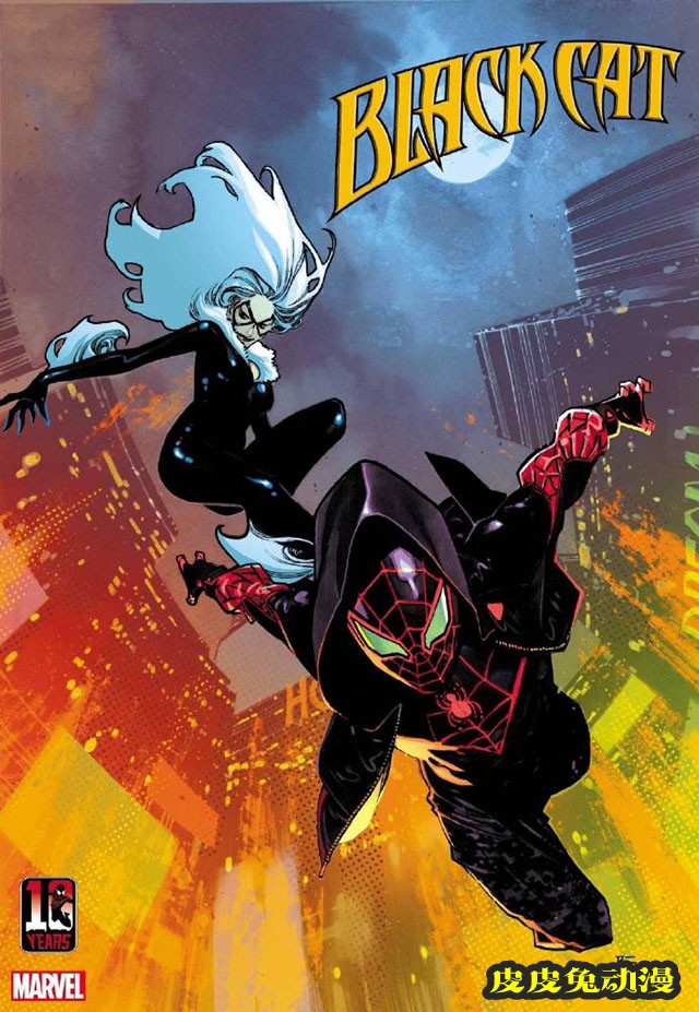 「蜘蛛侠 迈尔斯&middot;莫拉莱斯」十周年纪念封面公开-皮皮兔动漫