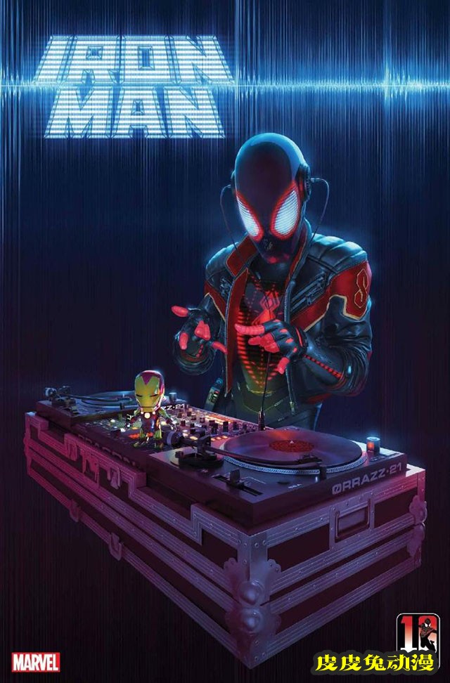 「蜘蛛侠 迈尔斯&middot;莫拉莱斯」十周年纪念封面公开