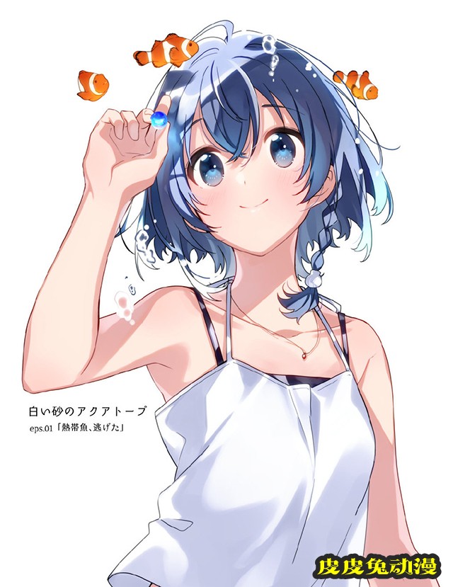 TV动画「白砂的水族馆」开播贺图公开