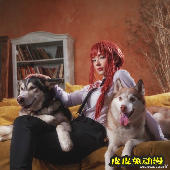 《电锯人》玛奇玛与帕瓦小姐COS 坏女人和大小姐-皮皮兔动漫