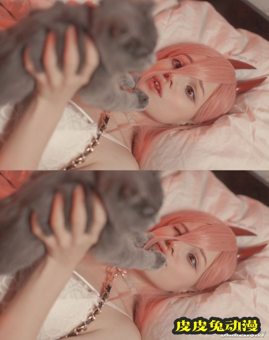 《电锯人》玛奇玛与帕瓦小姐COS 坏女人和大小姐