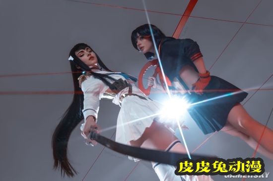 《电锯人》玛奇玛与帕瓦小姐COS 坏女人和大小姐