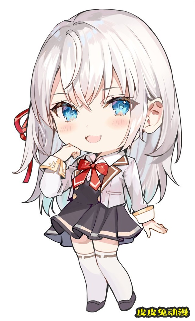 「偶尔会用俄语小声嘀咕掩饰害羞的邻桌的阿莉娅同学」公布新插图