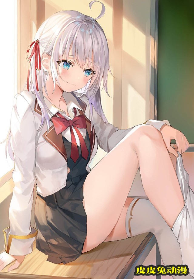 「偶尔会用俄语小声嘀咕掩饰害羞的邻桌的阿莉娅同学」阿莉娅VTuber出道-皮皮兔动漫