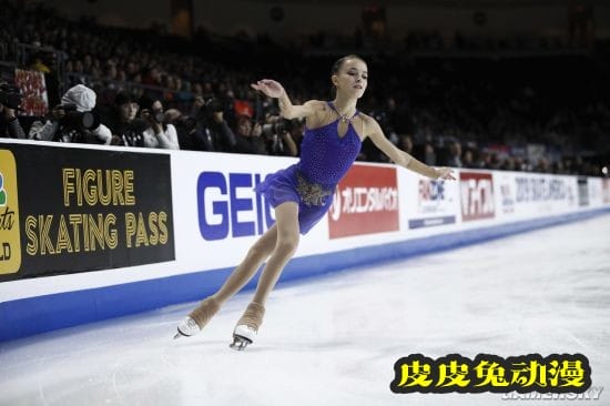 颜值逆天的冰上精灵 俄罗斯天才花滑少女