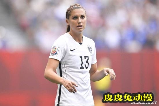 美艳杀手球色怡人 美国足球女神Alex Morgan-皮皮兔动漫