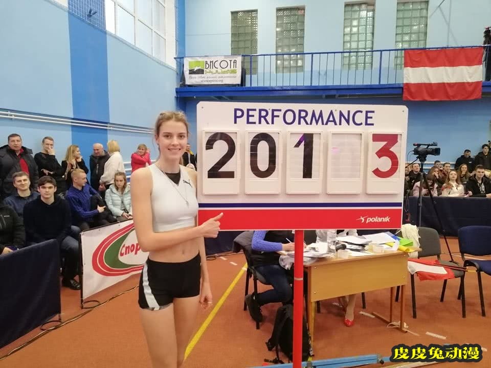 修长美腿的绝对优势 乌克兰跳高美少女玛胡奇克