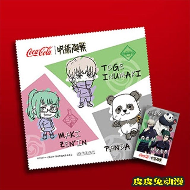 「咒术回战」x「Coca-Cola」公开联动新周边