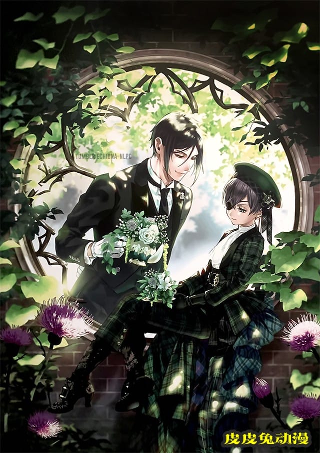 「黑执事」15周年纪念画集第三卷宣传图公开-皮皮兔动漫