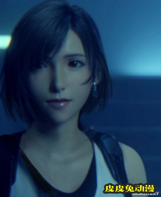 网友制作短发蒂法形象引官方点赞 二创绘制角色超可爱