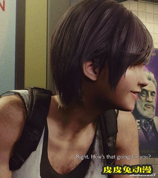 网友制作短发蒂法形象引官方点赞 二创绘制角色超可爱