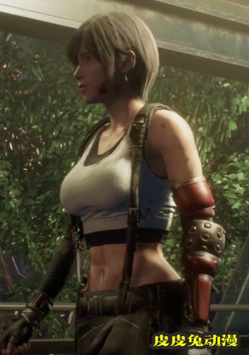 网友制作短发蒂法形象引官方点赞 二创绘制角色超可爱