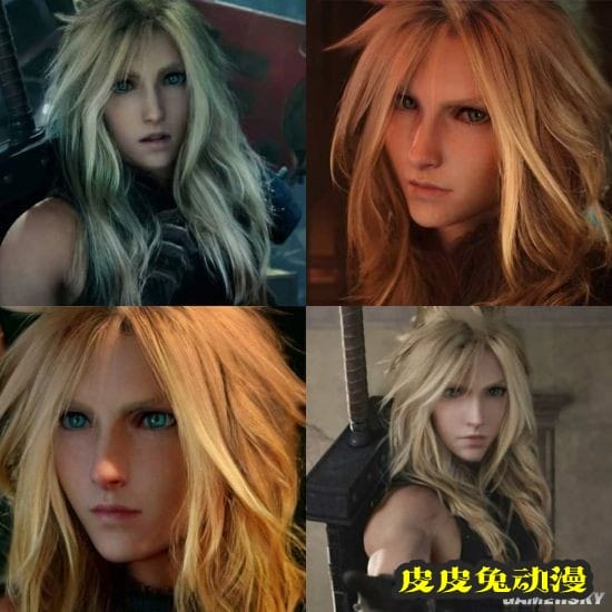 网友制作短发蒂法形象引官方点赞 二创绘制角色超可爱