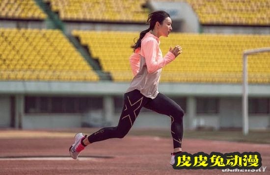 抹油肌肉着实亮眼 韩国田径女神天使脸蛋走红