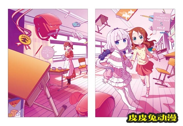 TV动画「小林家的龙女仆S」Blu-ray&DVD第2卷封面公开-皮皮兔动漫