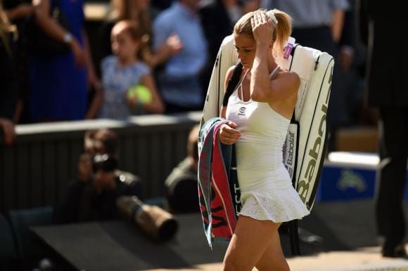 攻击性极强的粉红芭比 意大利网球女神Camila Giorgi