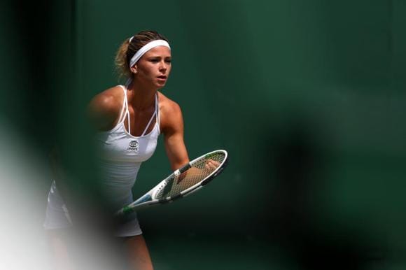 攻击性极强的粉红芭比 意大利网球女神Camila Giorgi