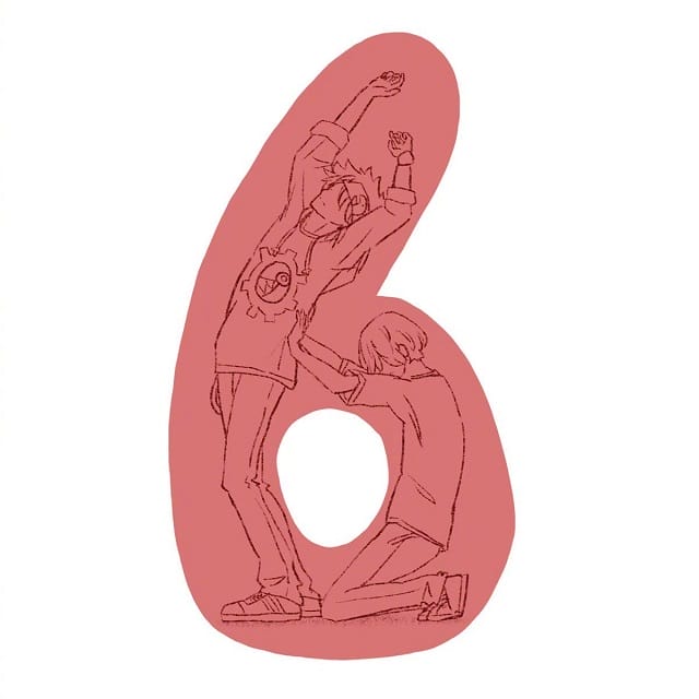 安东荣太绘制的「无限滑板」历&兰加数字pose更新-皮皮兔动漫