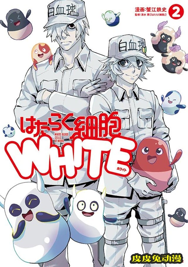 漫画「工作细胞WHITE」第2卷封面公开-皮皮兔动漫