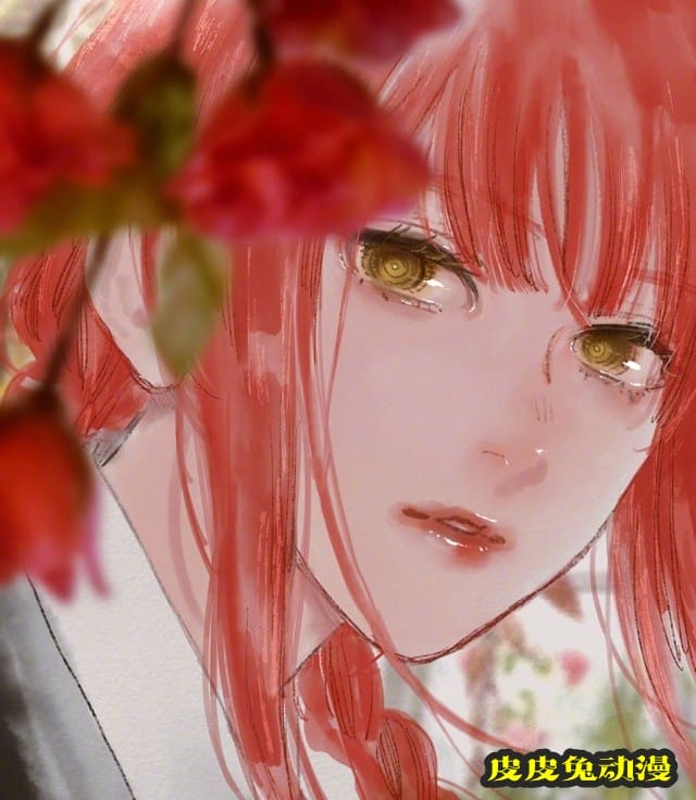 森下suu最新绘制的「电锯人」玛奇玛公开-皮皮兔动漫