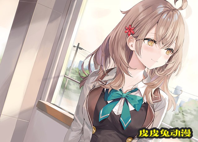 「偶尔会用俄语小声嘀咕掩饰害羞的邻桌的阿莉娅同学」9月日历海报公开