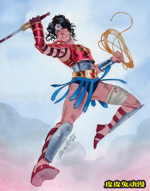 画师绘制「神奇女侠」与「神奇少女」全新造型公开-皮皮兔动漫