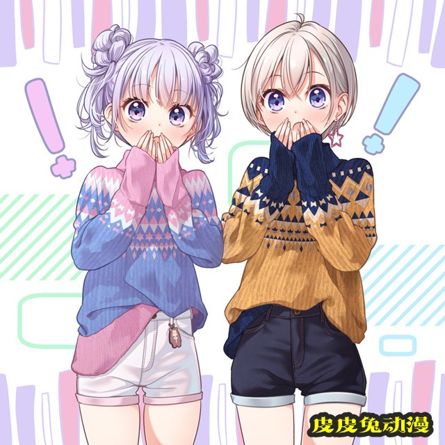 漫画「NEW GAME！」作者公开完结纪念画集店铺特典插图-皮皮兔动漫