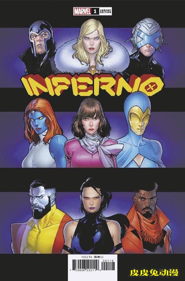 漫威迷你系列「炼狱」变体封面公开