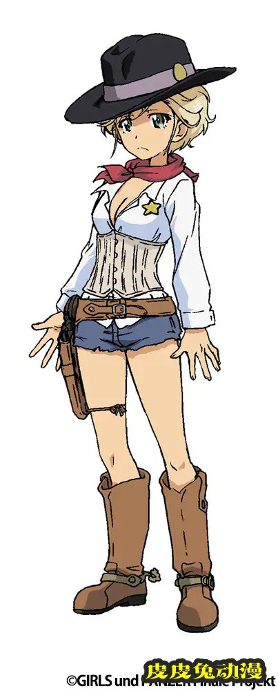 「少女与战车」新作OVA「Daicon War!」公开最新人设图与剧照-皮皮兔动漫