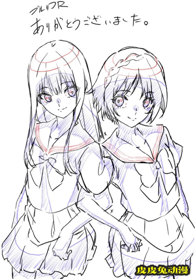 动画「蔚蓝反射 澪」完结纪念绘公开