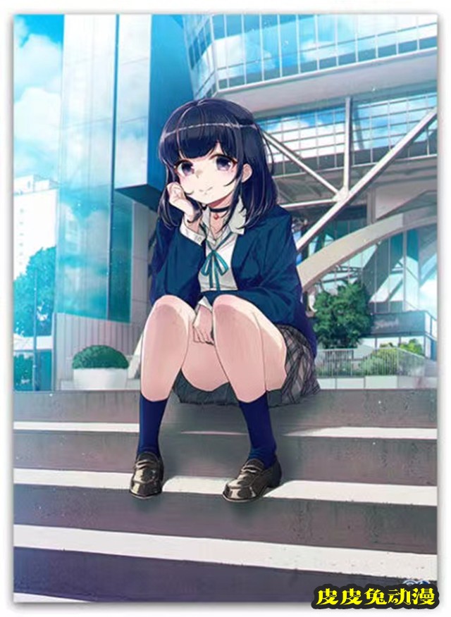 轻小说「只是穿着制服而已」第二卷封面公开