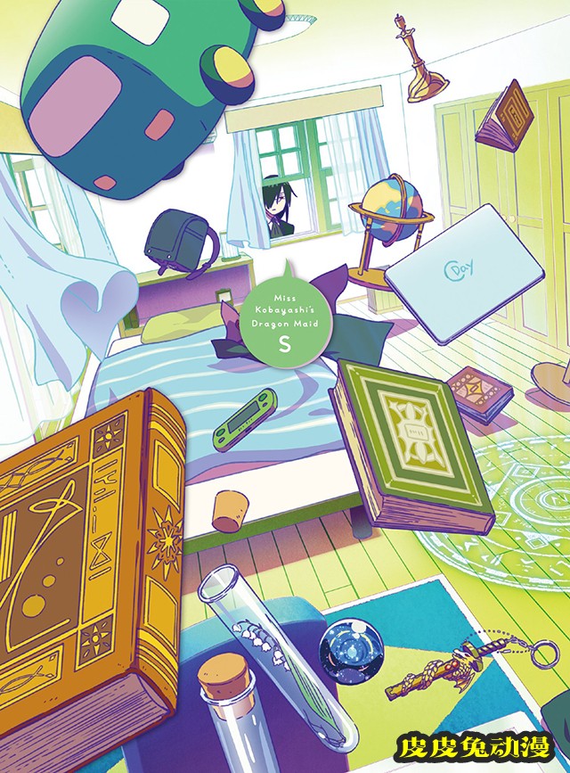 动画「小林家的龙女仆S」Blu-ray&amp;DVD第四卷封面插画公开