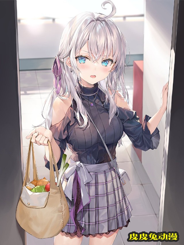 「偶尔会用俄语小声嘀咕掩饰害羞的邻桌的阿莉娅同学」第三卷封面公开-皮皮兔动漫