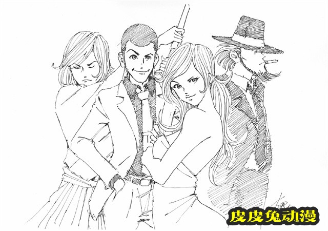 动画「鲁邦三世」50周年贺图公开