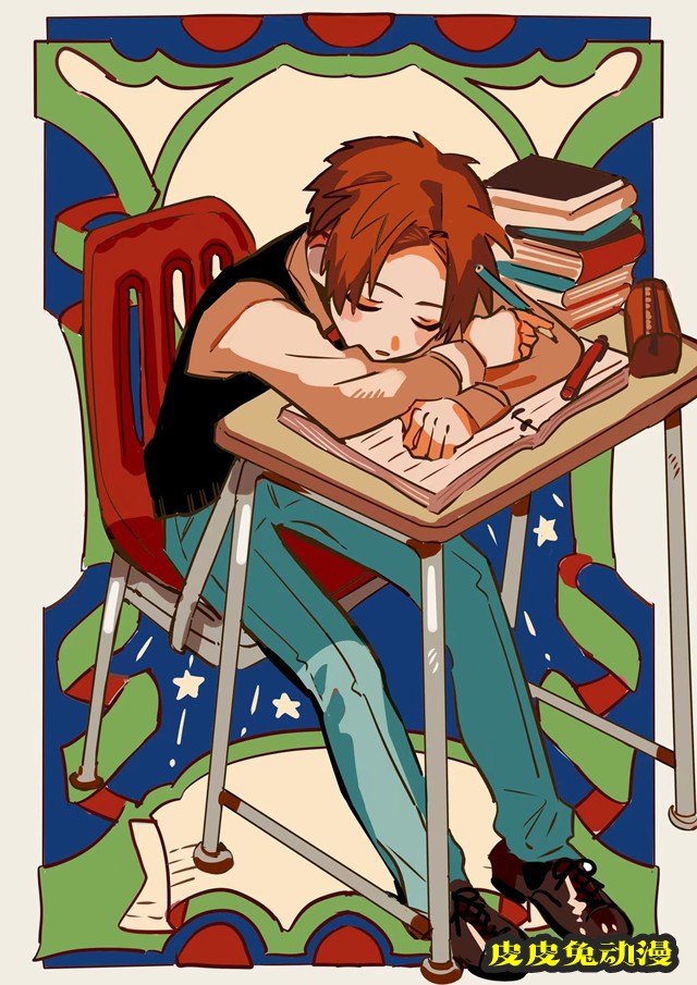 あいだいろ更新「地缚少年花子君」人物彩图——苍井茜-皮皮兔动漫