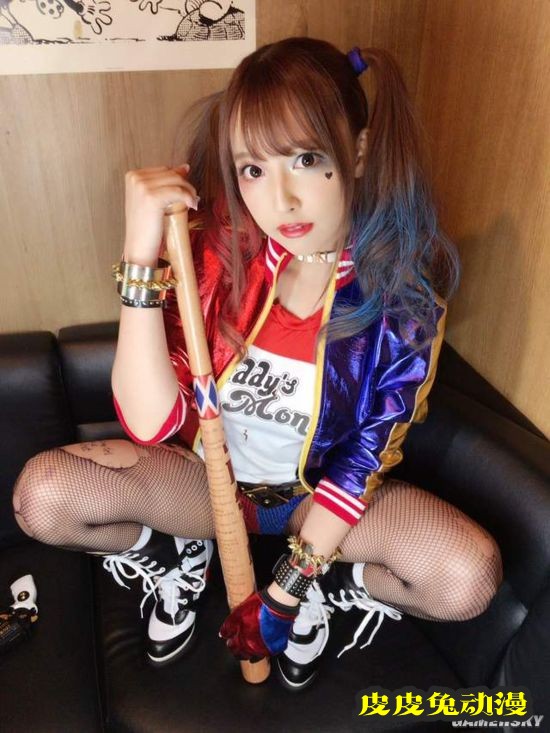 三上悠亚万圣节COS《鬼灭》恋柱 可爱度爆表