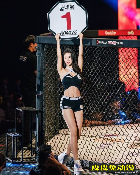 从校花到赛场举牌女郎 曲线窈窕的韩国模特