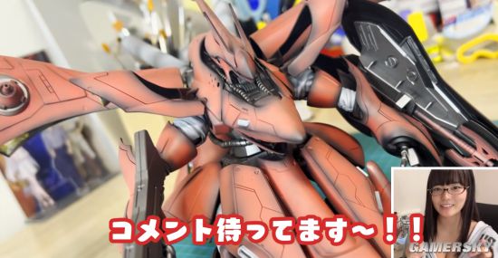 写真女星晒高达组装作品 从拼装到涂改技术含量超高