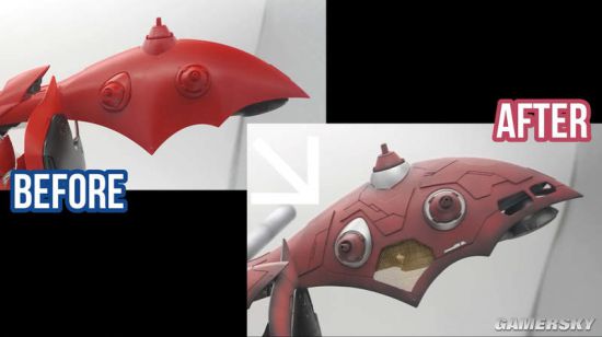 写真女星晒高达组装作品 从拼装到涂改技术含量超高