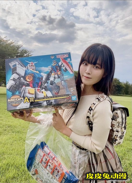 写真女星晒高达组装作品 从拼装到涂改技术含量超高