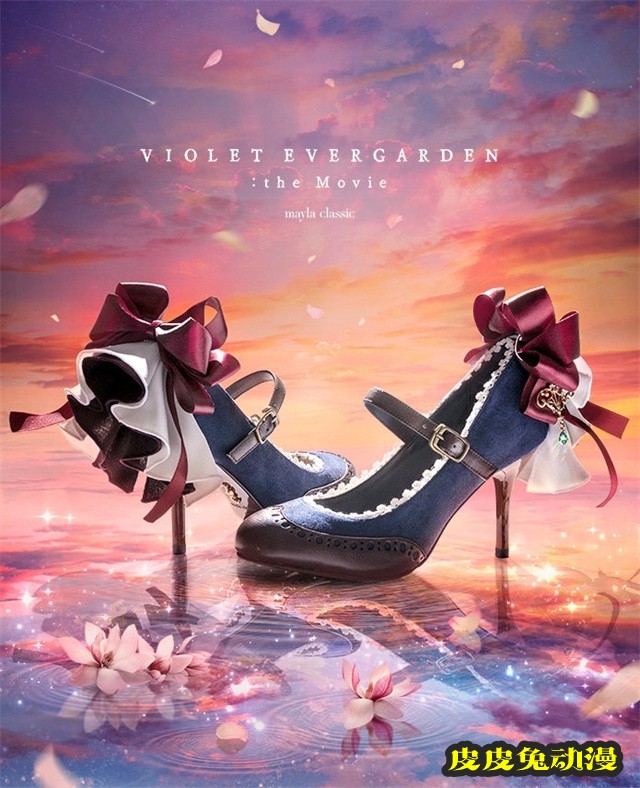 「紫罗兰永恒花园」mayla classic联名高跟鞋再次发售