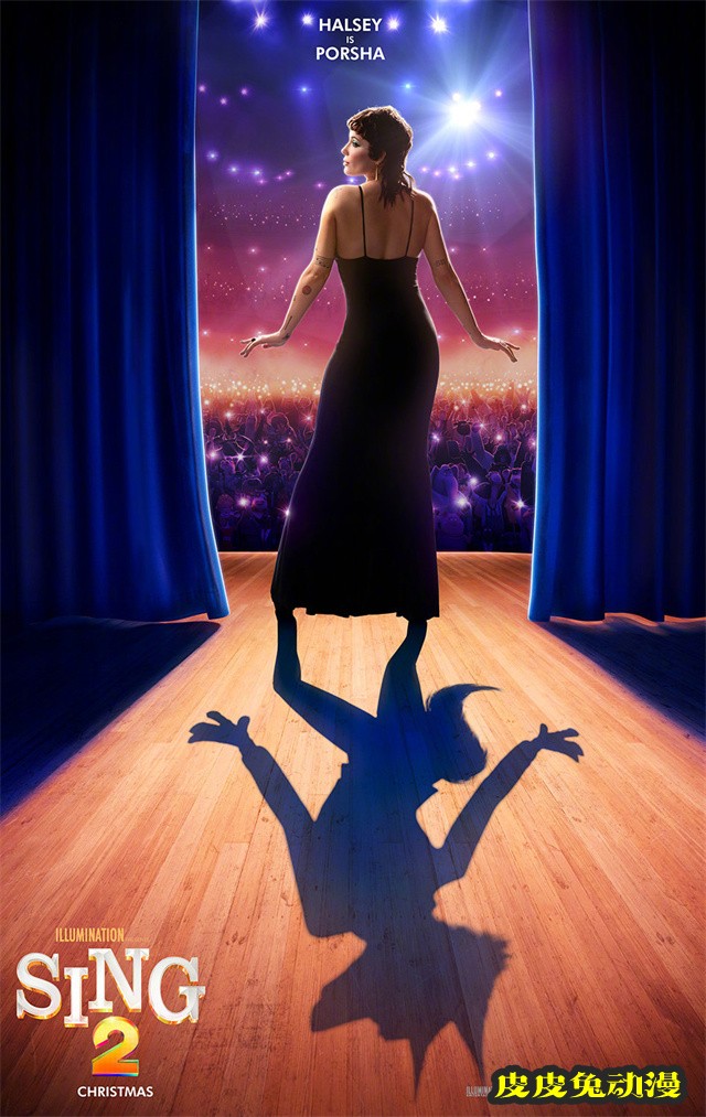 音乐动画电影「欢乐好声音2」发布阵容海报