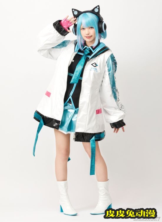 Enako《妄想学生会》COS 黑长直会长超可爱