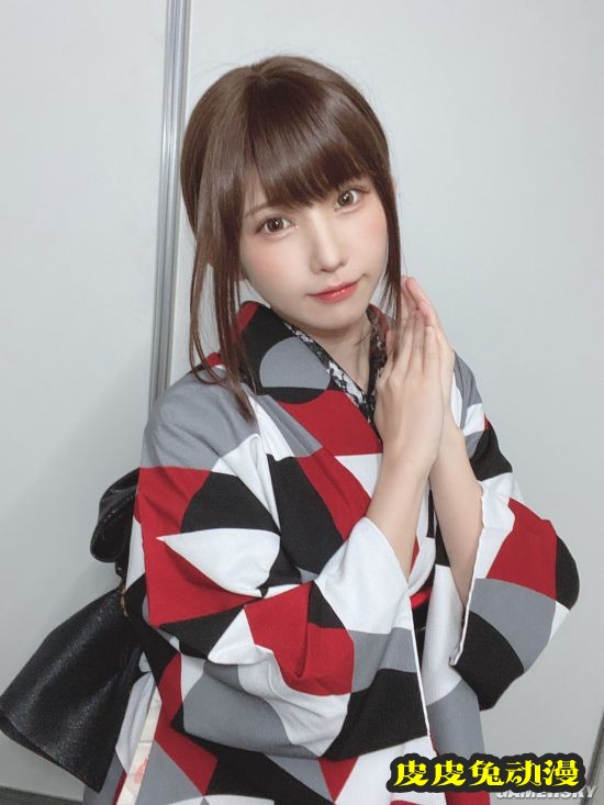 Enako《妄想学生会》COS 黑长直会长超可爱