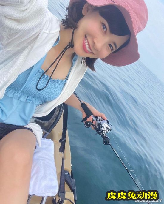 日本钓鱼佬的女神阪本智子 原来是位33岁的辣妈