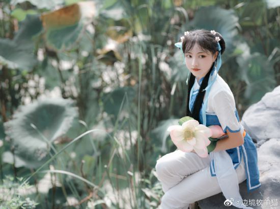 国内小姐姐COS《仙剑》赵灵儿 清丽绝尘获官方点赞